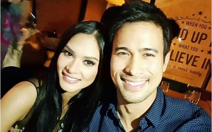 Rộ tin Hoa hậu Hoàn vũ 2015 hẹn hò với nam diễn viên điển trai