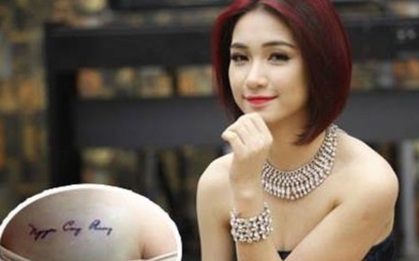 Chia tay rồi, nếu muốn xóa hình xăm Hòa Minzy sẽ phải dùng những cách này