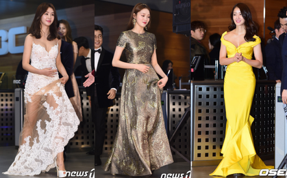 Thảm đỏ MBC Entertainment Awards: Lee Sung Kyung xinh như công chúa, dàn diễn viên khoe ngực sexy