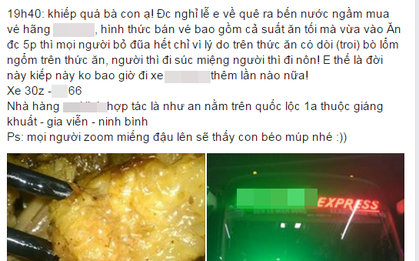 Nhà hàng nói gì khi bị khách tố thức ăn có giòi?