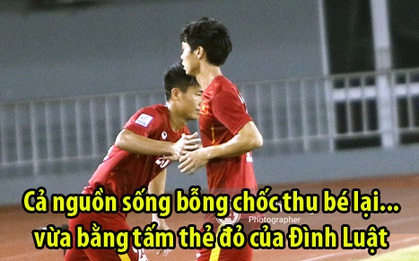 Ảnh chế: Công Phượng xứng danh "Thánh nhọ" của đội tuyển