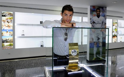 Bên trong bảo tàng cá nhân của Cristiano Ronaldo
