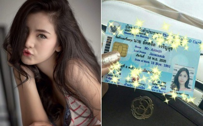 Cô gái Thái "hot" nhất ngày: Đã xinh thì đến ảnh thẻ cũng lung linh!