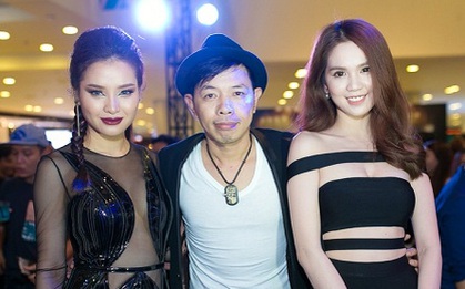 "Fan Cuồng" Thái Hòa 2 tay ôm 2 nàng Trinh xinh đẹp và bốc lửa