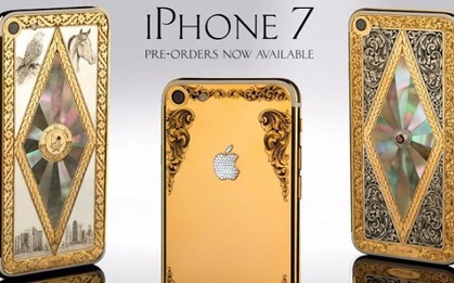 Nhanh tay đặt ngay iPhone 7 mạ vàng với giá chỉ 75 triệu đồng