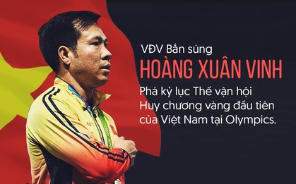 Xạ thủ Hoàng Xuân Vinh trở thành VĐV đầu tiên trong lịch sử Việt Nam giành HCV Olympic