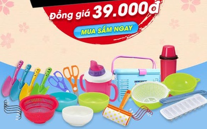 “Cơn bão” hàng gia dụng Nhật đồng giá trên Muachung Plaza