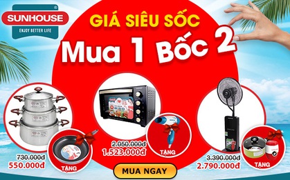 Mẹo mua sắm thông minh: Mua 1 bốc 2
