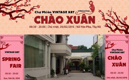 Chợ phiên không thể bỏ lỡ cho các tín đồ vintage