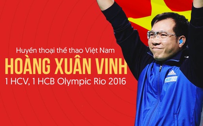 Hoàng Xuân Vinh góp mặt trong Top 20 VĐV hay nhất Olympic Rio 2016