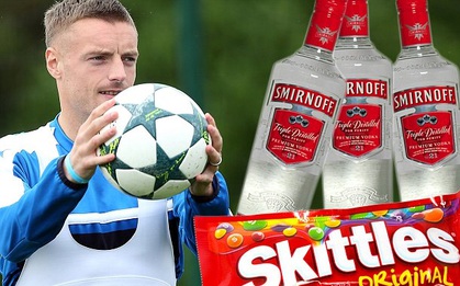 Jamie Vardy ăn uống như thế nào để góp công giúp Leicester vô địch Ngoại hạng Anh?