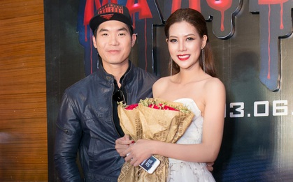 Trương Nam Thành tình tứ ôm eo "Ma Nữ Báo Thù" xinh đẹp, gợi cảm