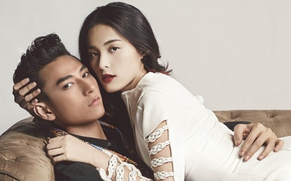Isaac và "người yêu Cường Đô La" Hạ Vi thân mật đón Valentine
