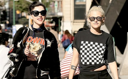 Chia tay nữ trợ lý, Kristen Stewart hẹn hò bạn gái cũ của Cara Delevingne