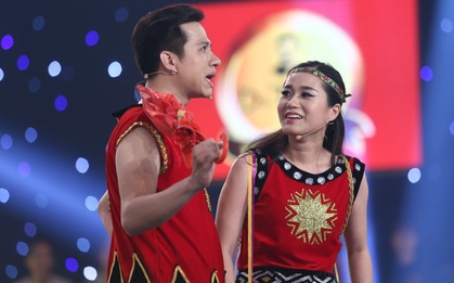 Đấu trường tiếu lâm: Lâm Vỹ Dạ "đụng chạm" chuyện tình của Trấn Thành, Trường Giang