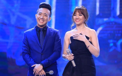 Clip: Trấn Thành - Hari Won "rút hết ruột gan" khi lần đầu song ca