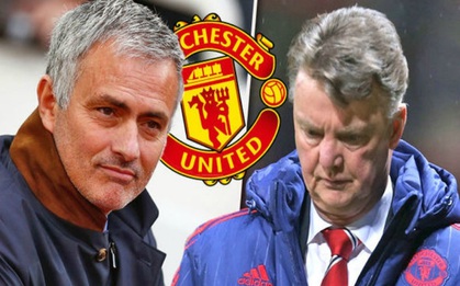 MU sa thải HLV Van Gaal, bổ nhiệm Jose Mourinho