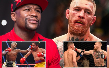 Mayweather sẽ thượng đài với "gã điên" McGregor trong trận đấu có giá cả trăm triệu bảng
