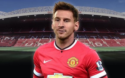 Thật khó tưởng tượng viễn cảnh Messi khoác áo Man Utd
