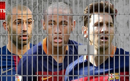 Fan Ronaldo chế nhạo án tù 21 tháng của Messi