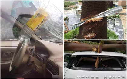 Những cảnh tượng kinh hoàng khi siêu bão mạnh nhất thế giới đổ bộ Trung Quốc đại lục