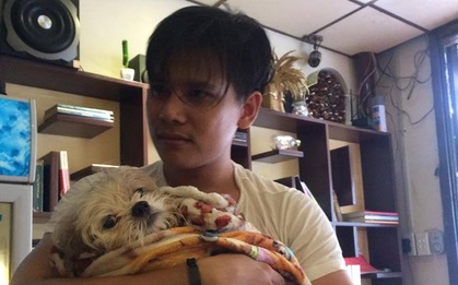 Chàng trai nhảy xuống kênh cứu chó vấp phải tin đồn... tự thả chó xuống nước để "diễn sâu"
