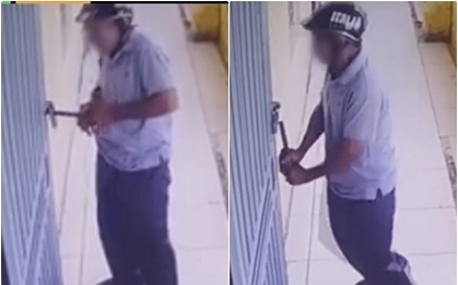 Clip: Kẻ trộm bẻ khóa cửa trong 5 giây rồi vào nhà khua khoắng tài sản
