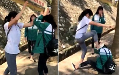 Yên Bái: Nhắn tin với người yêu của đàn chị, nữ sinh bị túm tóc rồi bắt quỳ gối xin lỗi