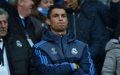 Ronaldo vắng mặt phút chót do dính chấn thương mới