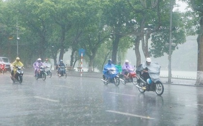 Bắc Bộ mưa như trút 2 - 3 ngày tới