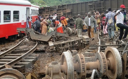 Cameroon: Tàu chở khách trật đường ray, 55 người thiệt mạng