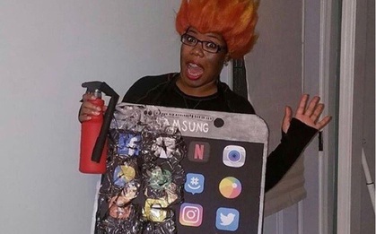 9 bộ đồ Halloween lấy cảm hứng từ thảm họa Galaxy Note7, chỉ nhìn thôi là sợ chết khiếp