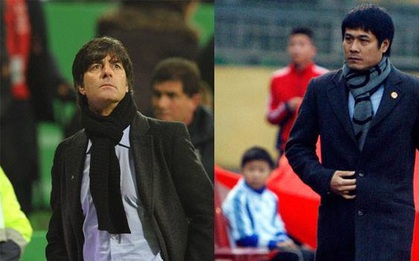Sự giống nhau kỳ lạ giữa HLV Hữu Thắng và Joachim Loew