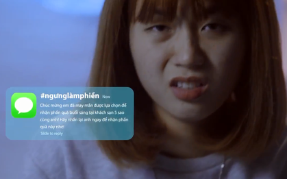 Clip: Khi con trai cũng phiền toái như.... tin nhắn "rác"