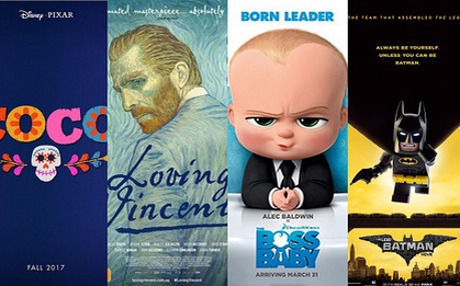 Hạng mục Phim hoạt hình xuất sắc nhất Oscar 2017 vắng mặt các ông lớn