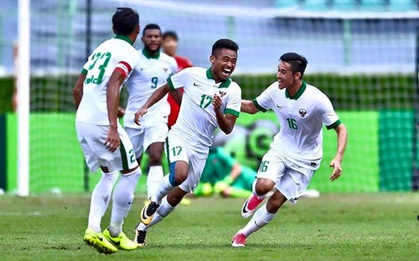 Rezaldi lập siêu phẩm giúp U22 Indonesia giành HC đồng SEA Games 29
