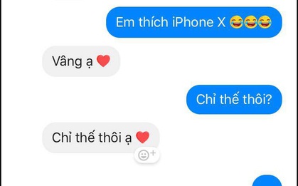 Bí kíp né thính khi cơn bão iPhone X đang hoành hành từ những anh chàng bạn trai siêu lầy lội