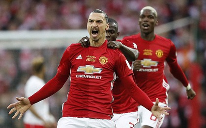 Man Utd vô địch Cúp Liên đoàn nhờ cú đúp của Ibrahimovic