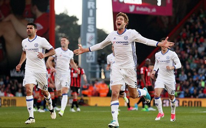 Chelsea xử đẹp Bournemouth, xây chắc ngôi đầu bảng
