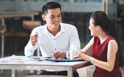 Check-in lớp tiếng Anh đẹp ngỡ quán cafe sang chảnh