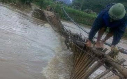 Mưa lũ ở Lai Châu: Hàng nghìn dân bị cô lập