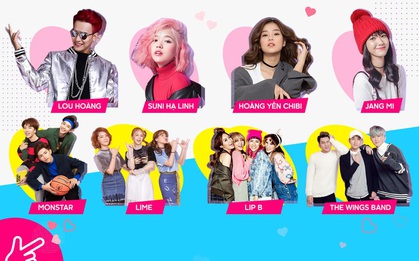 Lime, Lou Hoàng, Monstar cạnh tranh sang Hàn Quốc biểu diễn
