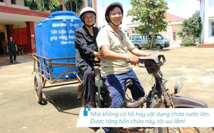 Những hình ảnh đẹp trong hành trình “Tiết kiệm cho bạn, giúp vùng hạn mặn”