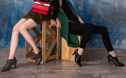 Thời trang Thu Đông: Bí quyết diện boots chất lừ cùng bạn thân
