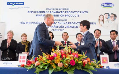 Vinamilk ký kết hợp tác chiến lược với tập đoàn dinh dưỡng hàng đầu Đan Mạch