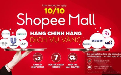 Bí kíp "săn" hàng cao cấp cùng Shopee Mall