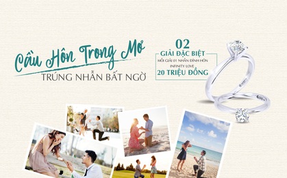 5 ngày tiếp sức chàng “Cầu hôn trong mơ – Trúng nhẫn bất ngờ”