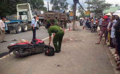 Nam sinh viên ở Sài Gòn tử vong thương tâm sau khi va chạm với xe ben