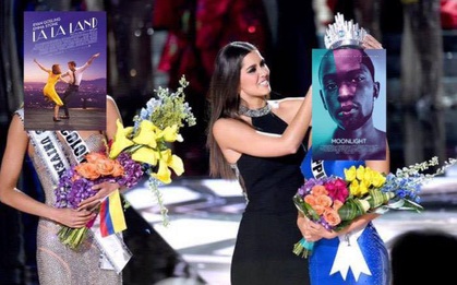 Cười "không nhặt được mồm" với ảnh chế MC trao nhầm giải cho "La La Land" tại Oscar 2017