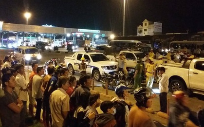 Đồng Nai: Tài xế xe tải tông Thiếu tá CSGT tử vong rồi nhảy xuống sông bỏ trốn
